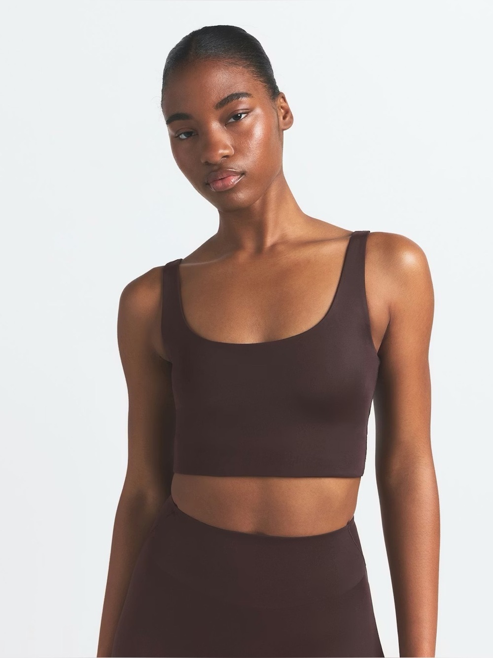 Nike x Skims SCOOP NECK BRA TOP in phoenix womens size large NWT